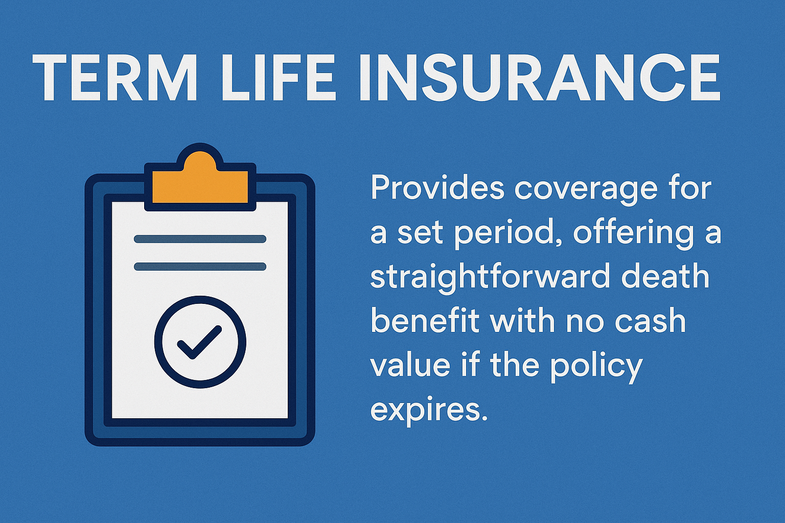 Term Life Insurance Benefits