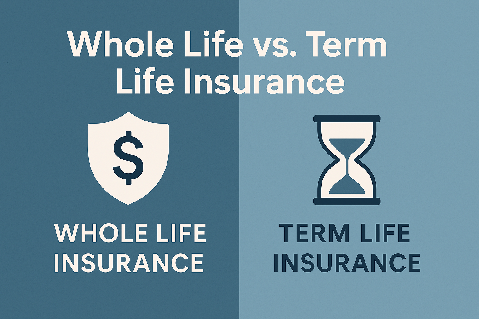 Whole Life Insurance vs Term Life Insurance